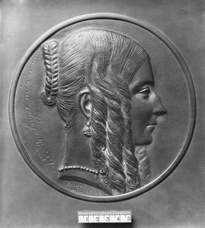 Baronesa de Forget, nacida Lavalette, 1847 (bronce) de Pierre Jean David d